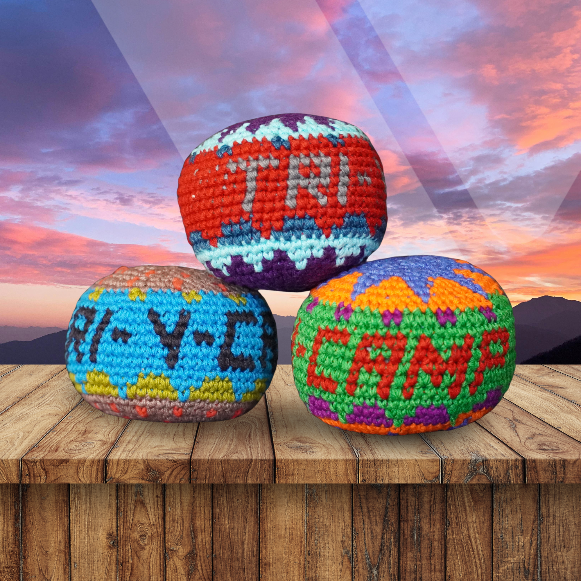 Tri-Y Hacky Sack
